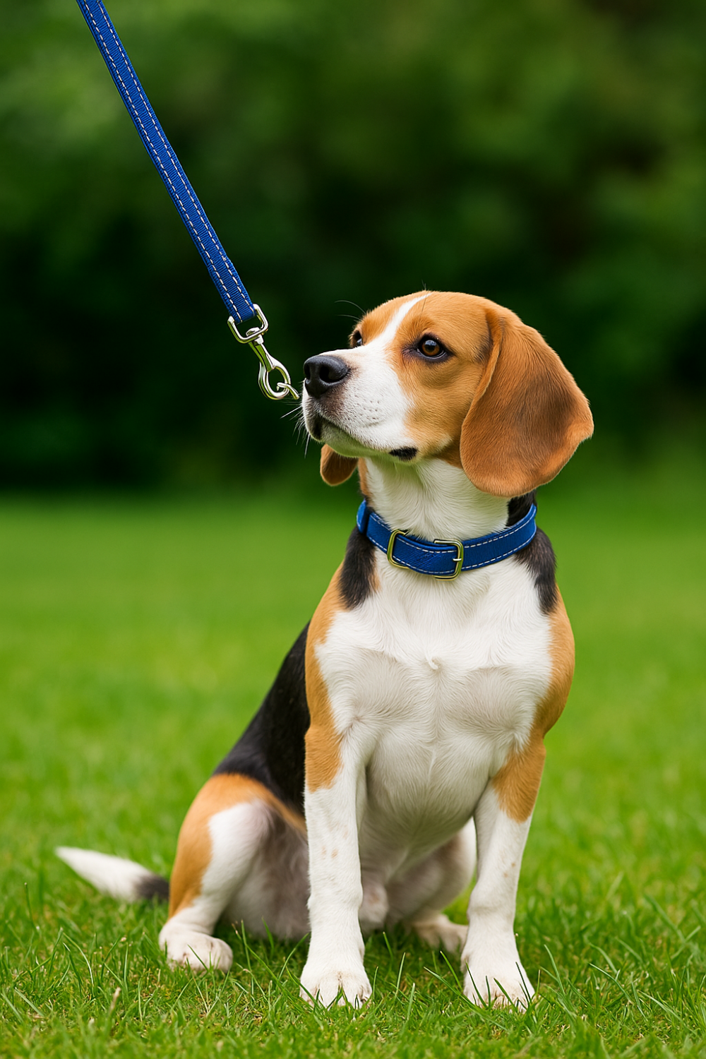 רצועה לכלב – כחולה