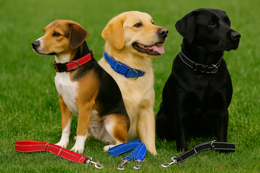 רצועה לכלב צבעונית