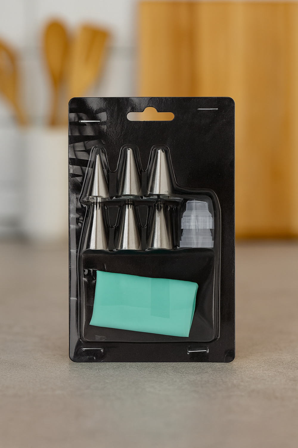 שקית זילוף עם צנתרים לעוגות וקינוחים