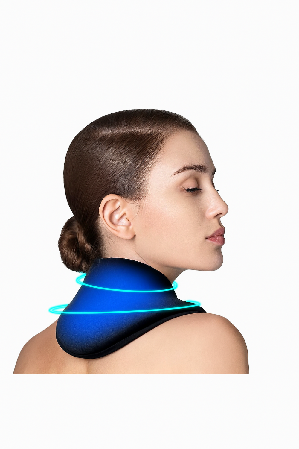 רצועת ג'ל לצוואר מחממת / מקררת – להקלה על כאבי צוואר וכתפיים