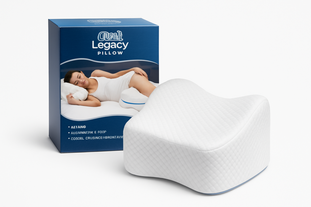 כרית תמיכה ארגונומית לברכיים – לישיבה נוחה ולשינה בריאה