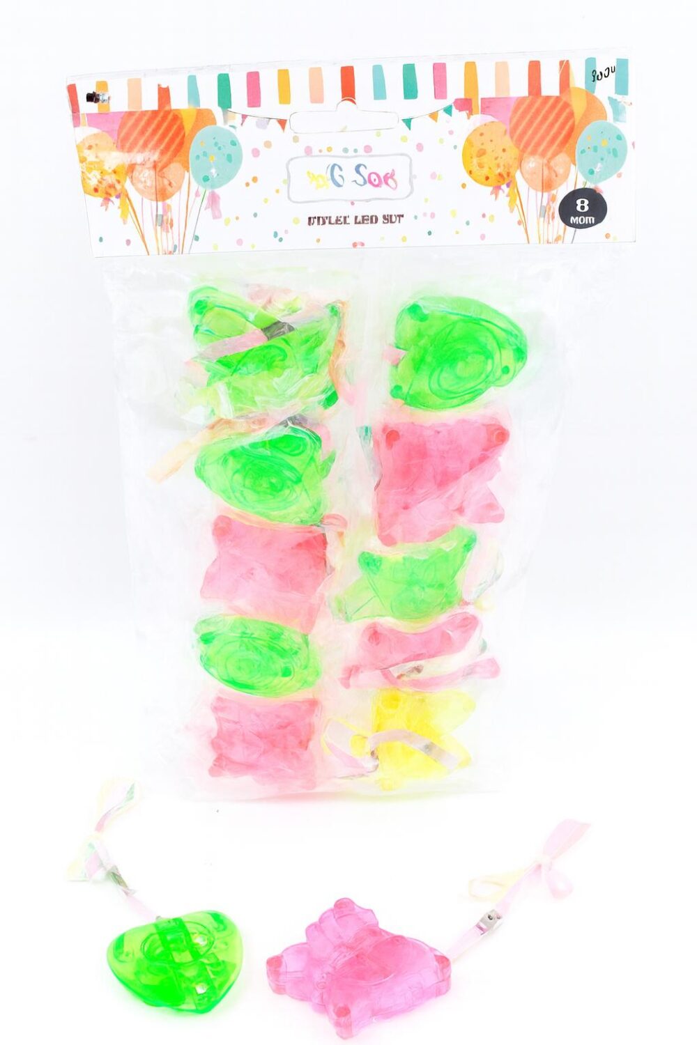 שרשראות אורות צורות - 10 יחידות