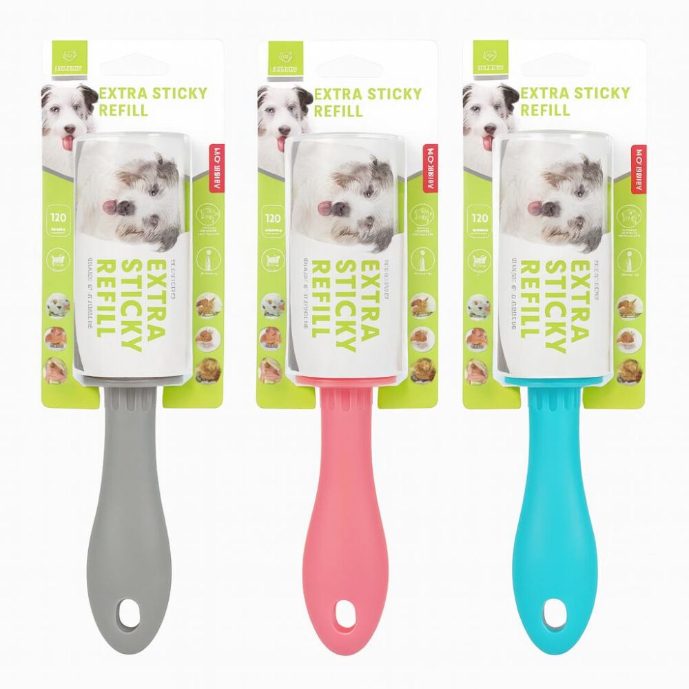 רולר לניקוי בגדים ופרווה צבעוני – 12 מטר