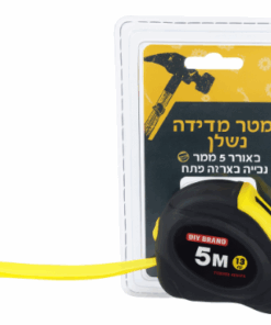 מטר מדידה PVC – 5 מטר