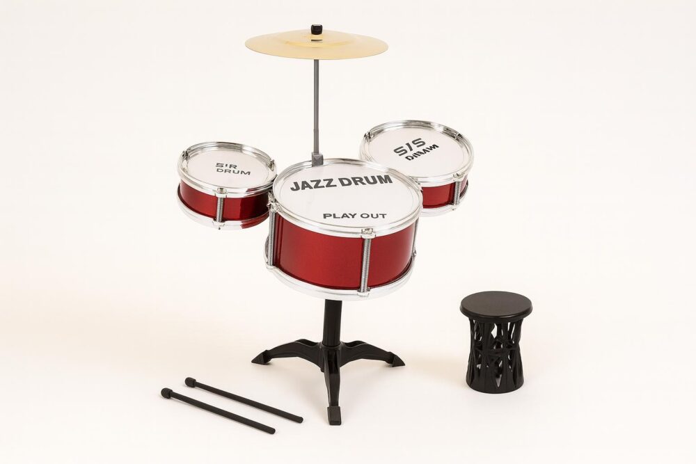 Alternative view of ערכת תופים לילדים – סט מוזיקלי חווייתי בקופסה