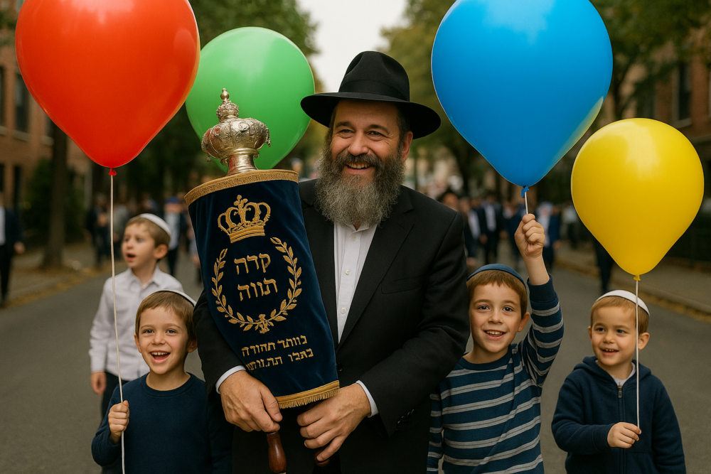 מארז בלונים אורז ענק לשמחת תורה ולכל אירוע