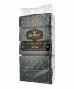 טישו דו־שכבתי איכותי Super Home – רך, חזק ונעים למגע