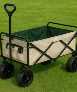 עגלה מתקפלת -גלגלי שטח נפח ענק XL