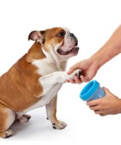 מנקה כפות רגליים לכלבים – כוס שטיפה רכה לניקוי מהיר ויעיל