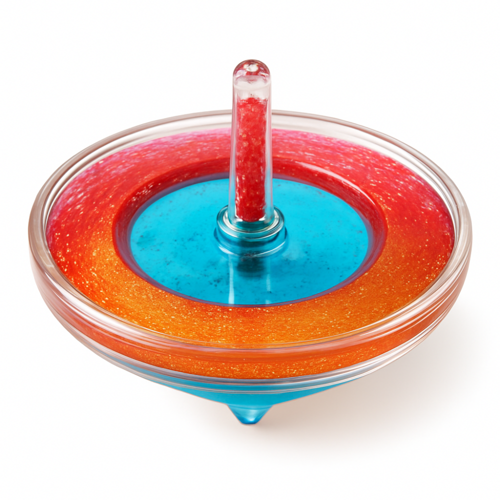 סביבון ספינר לבה צבעוני – Lava Spinner מרגיע ושובה עין