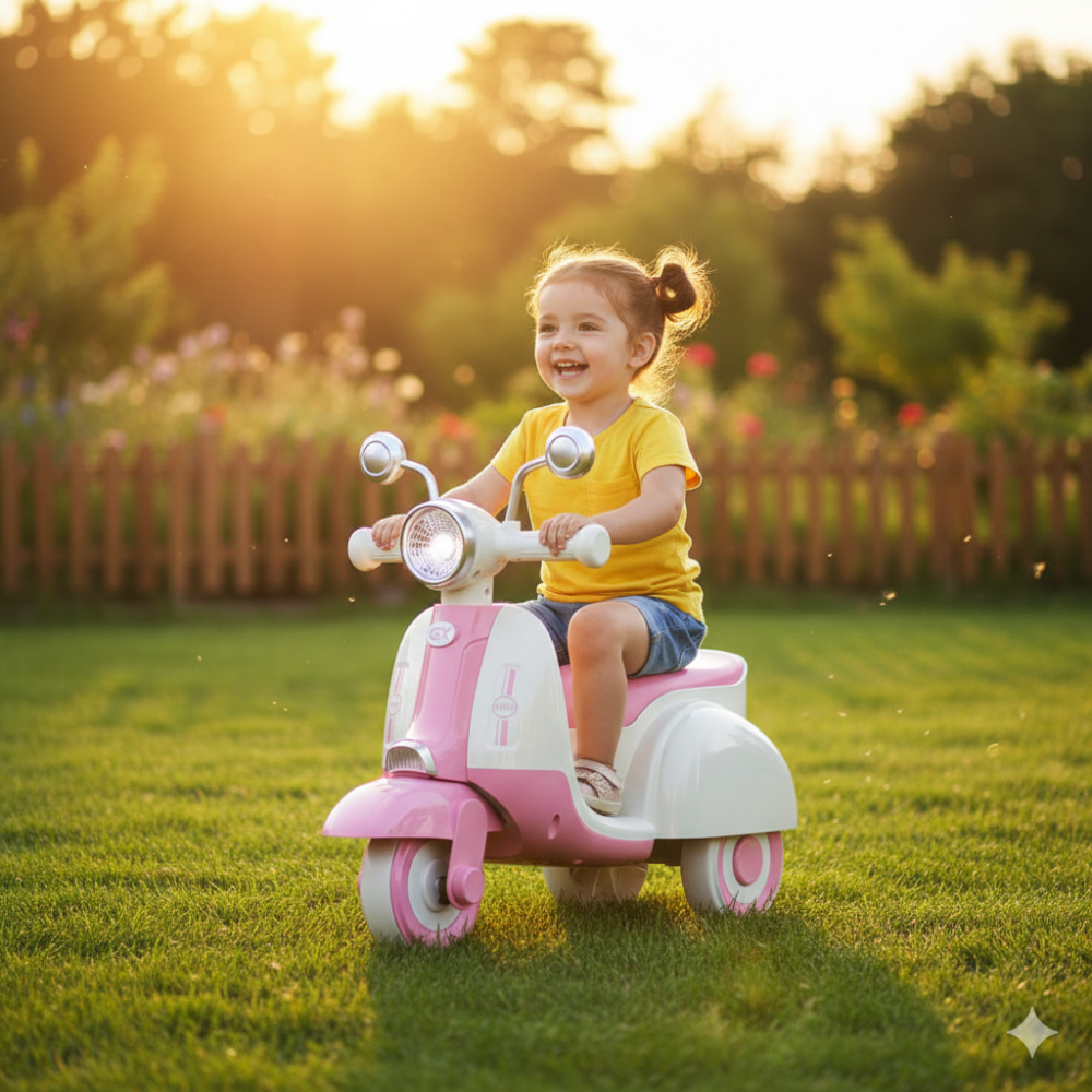 בימבה ורודה לילדים – קלאסית, יציבה וקלה לנשיאה