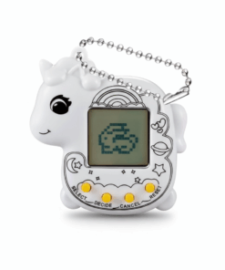 טמגוצ'י חד-קרן – חיית מחמד דיגיטלית קסומה לילדים -לבן