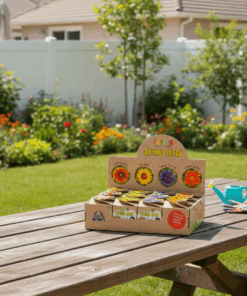 ערכת שתילה חווייתית – פרחי נוי צבעוניים לילדים ולמשפחה