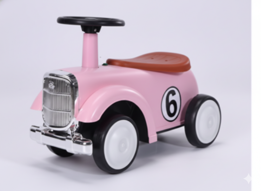 Alternative view of בימבה לילדים – דגם רטרו ורוד