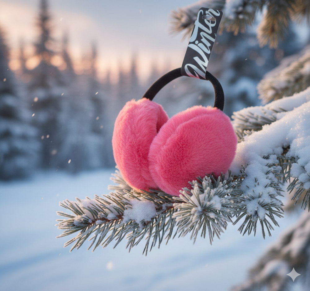 Alternative view of מחמם אוזניים עורף פלאפי – חימום רך ונעים לימי החורף