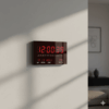 שעון קיר דיגיטלי חשמלי NY-3404 עם תצוגת LED ברורה ומתקדמת
