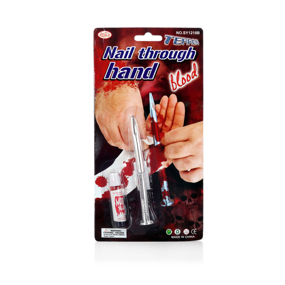 טריק מסמר ביד – אפקט אימה לפורים