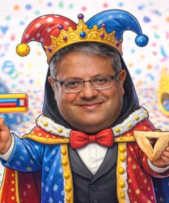 מסכת בן גביר לפורים – אביזר תחפושת מצחיק ובולט במיוחד