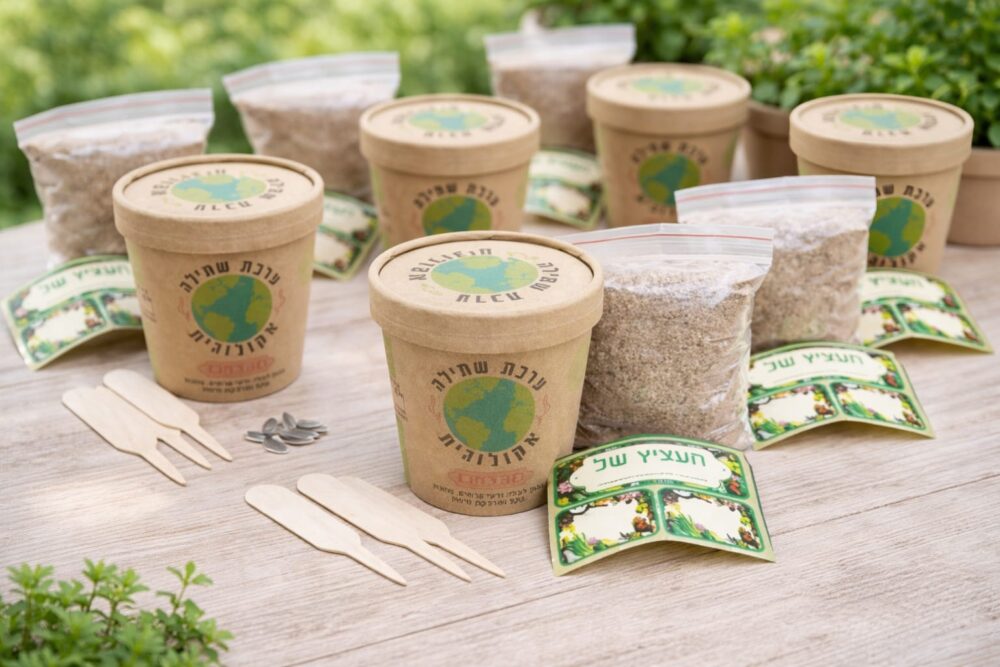 מארז 24 ערכות שתילה אקולוגית