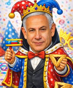 מסכת ביבי ריאליסטית בגודל אמיתי – תחפושת WOW לפורים