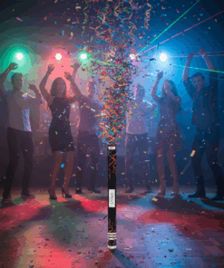 קונפטי סרטים 60 ס"מ בדיספליי – קישוט צבעוני ומרשים לתלייה