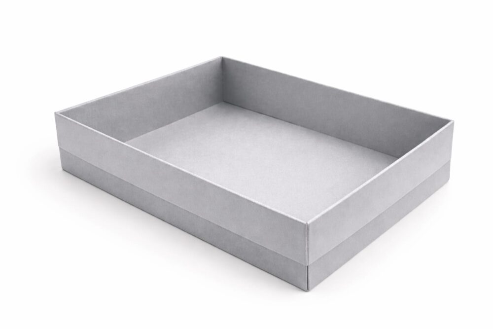 מגש וקופסא לעוגה כסף פרימיום – בסיס מושלם למארזי מתנה ועוגות