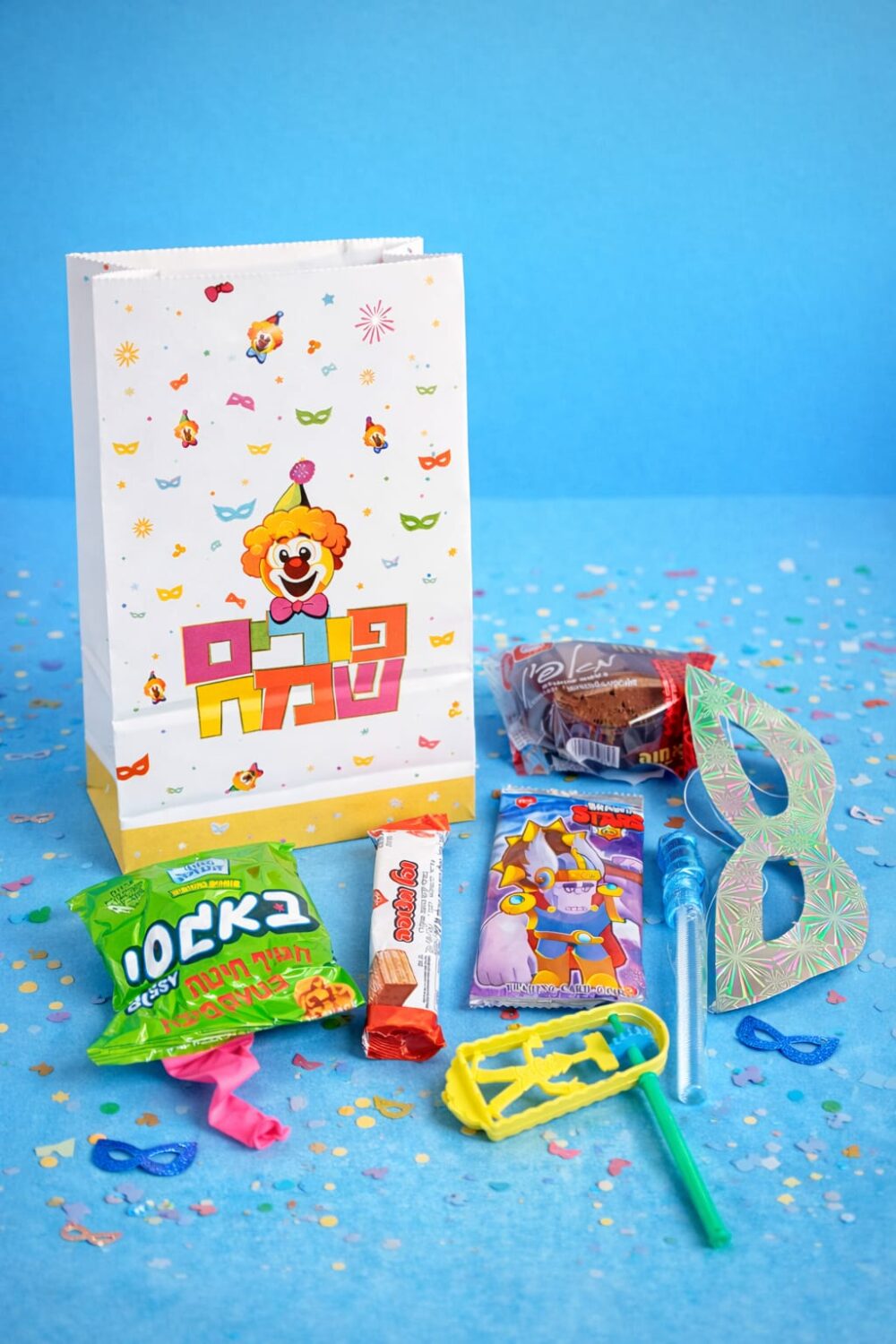 משלוח מנות פורים שמח לילדים – מתוק, צבעוני ומלא הפתעות