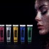 צבעי גוף מנצנצים UV לפורים – איפור ניאון זוהר למסיבות ותחפושות