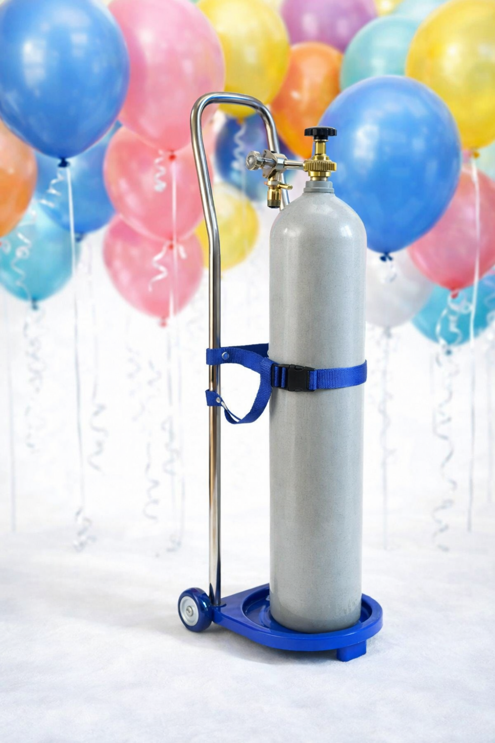 עגלת נשיאה למיכל הליום גבוה