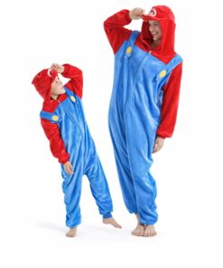 תחפושת וואנזי סופר מריו – אוברול למבוגר | Super Mario Family Look