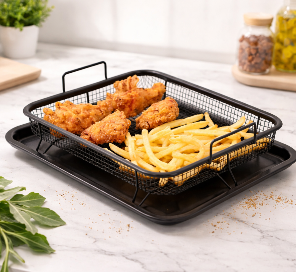 תבנית הפלא רשת פרימיום לקריספיות מושלמת – 22.5×30 ס״מ