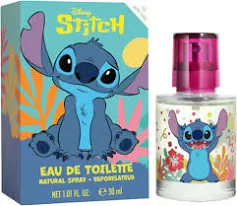 בושם Stitch לילדים – Eau de Toilette עדין 30 מ״ל