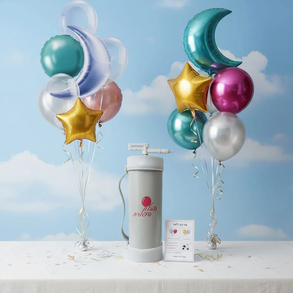 מיכל הליום עד 75 בלונים 0.5 קוב