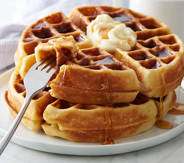 Alternative view of מכונת וופל בלגי עגול מתהפכת