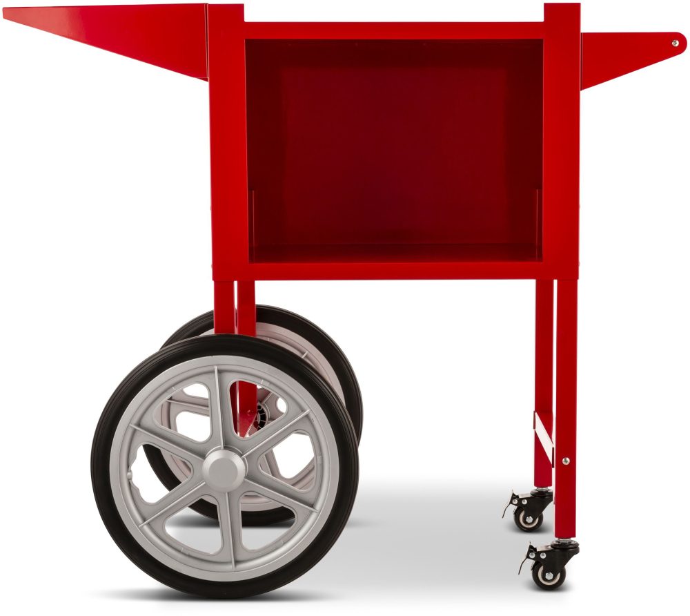 עגלה למכונת פופקורן רטרו מעוצבת – תמונה 2