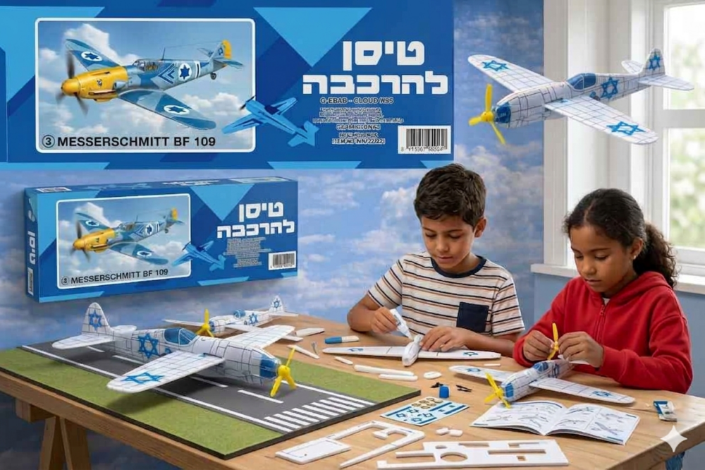 Alternative view of טיסן להרכבה S – AeroFly Mini חוויית בנייה והטסה לילדים