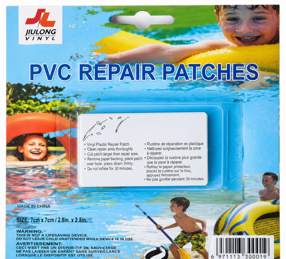 ערכת מדבקות תיקון PVC עוצמתיות – הפתרון המהיר לכל תקר