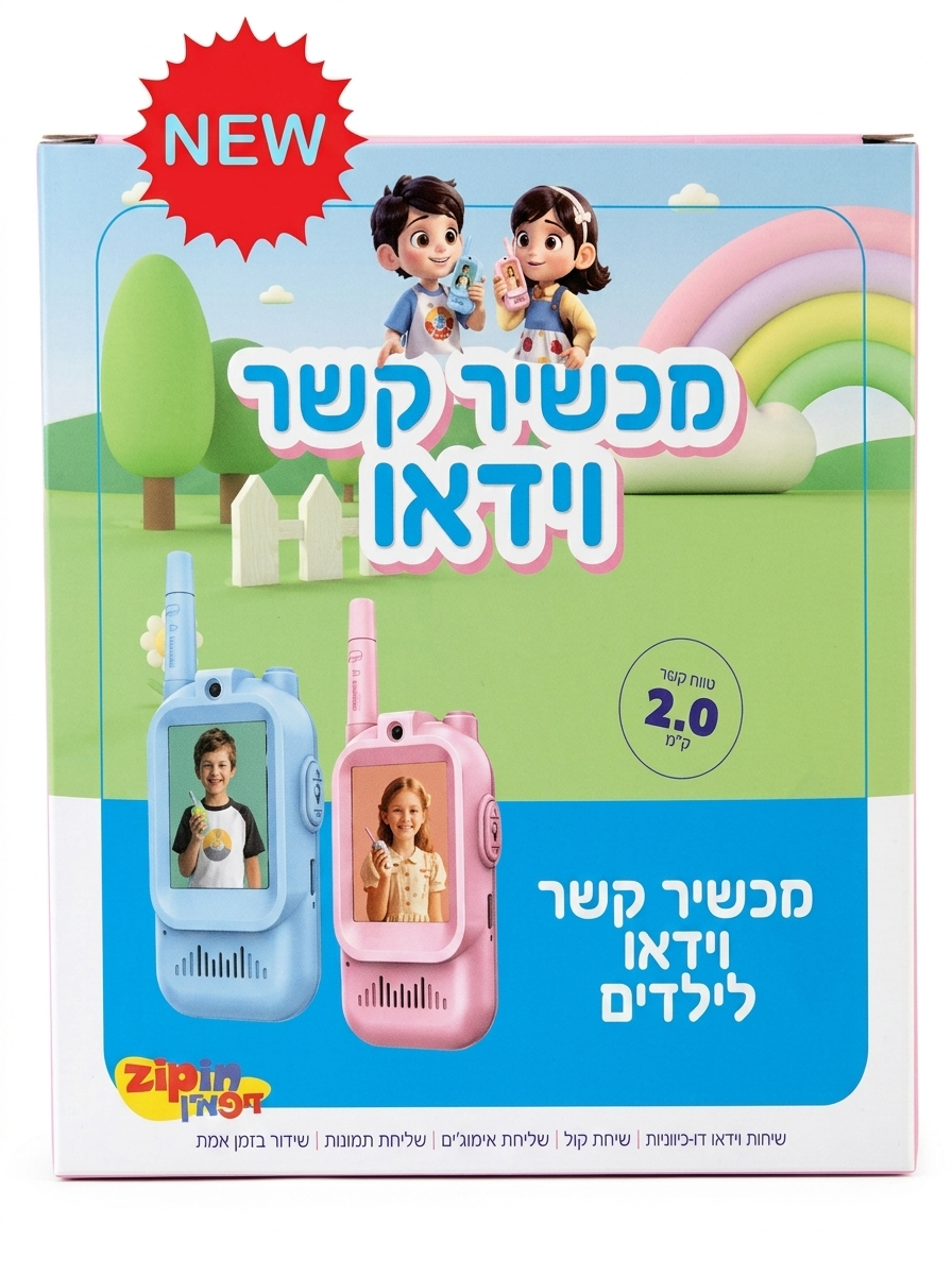 מכשיר קשר - וידיאו לילדים מסך 2.0 אינצ'