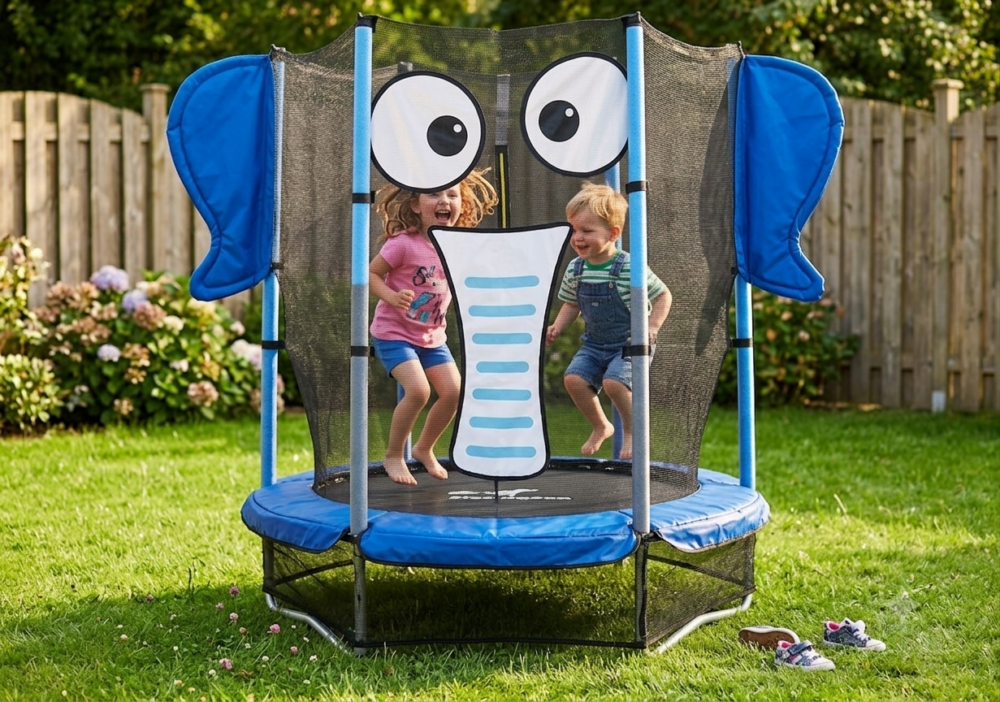 טרמפולינה לילדים פיל בגודל 140 ס"מ